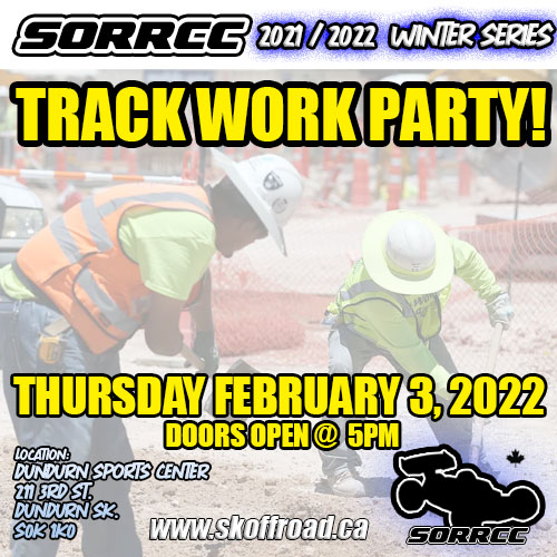 TRACK WORK PARTY!