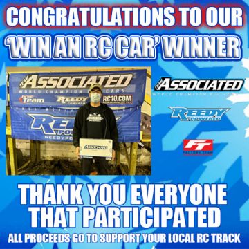 CONGRATULATIONS TO OUR ‘WIN AN RC CAR’ WINNER!