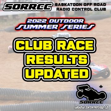 CLUB RACE RESULTS UPDATED!