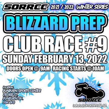 BLIZZARD PREP RACE!