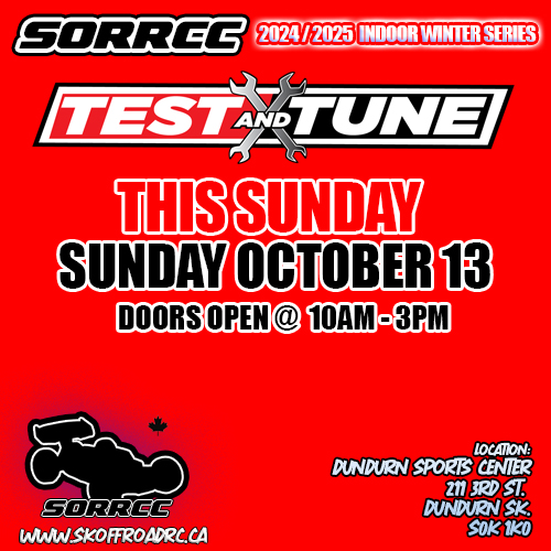 OPENING DAY TEST & TUNE